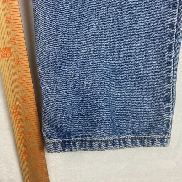 Vintage 90s Levis 550 Jeans Mens Size 36x34 Straight Leg Relaxed Fit Orange Tab - Picture 12 of 16
